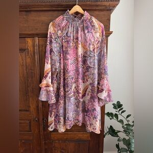 Misa Los Angeles Saint dress in Augusta Batik
